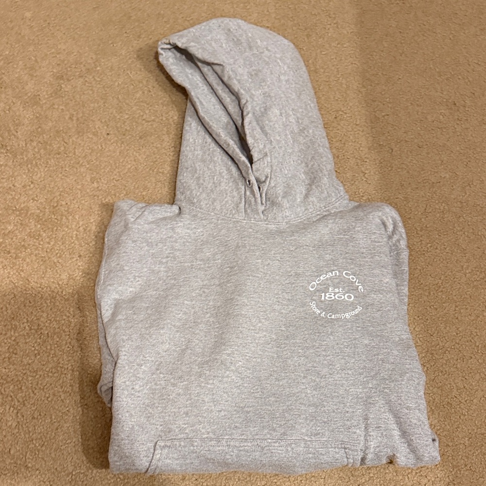 Gray Ocean Cove Hoodie